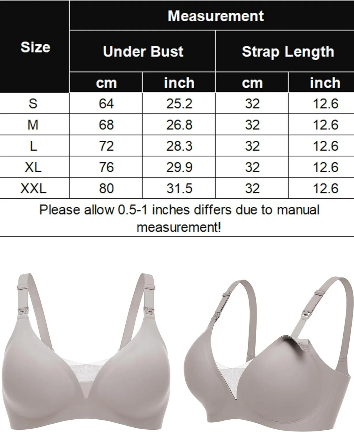 2 Pack Nursing Bras Wireless Bralettes