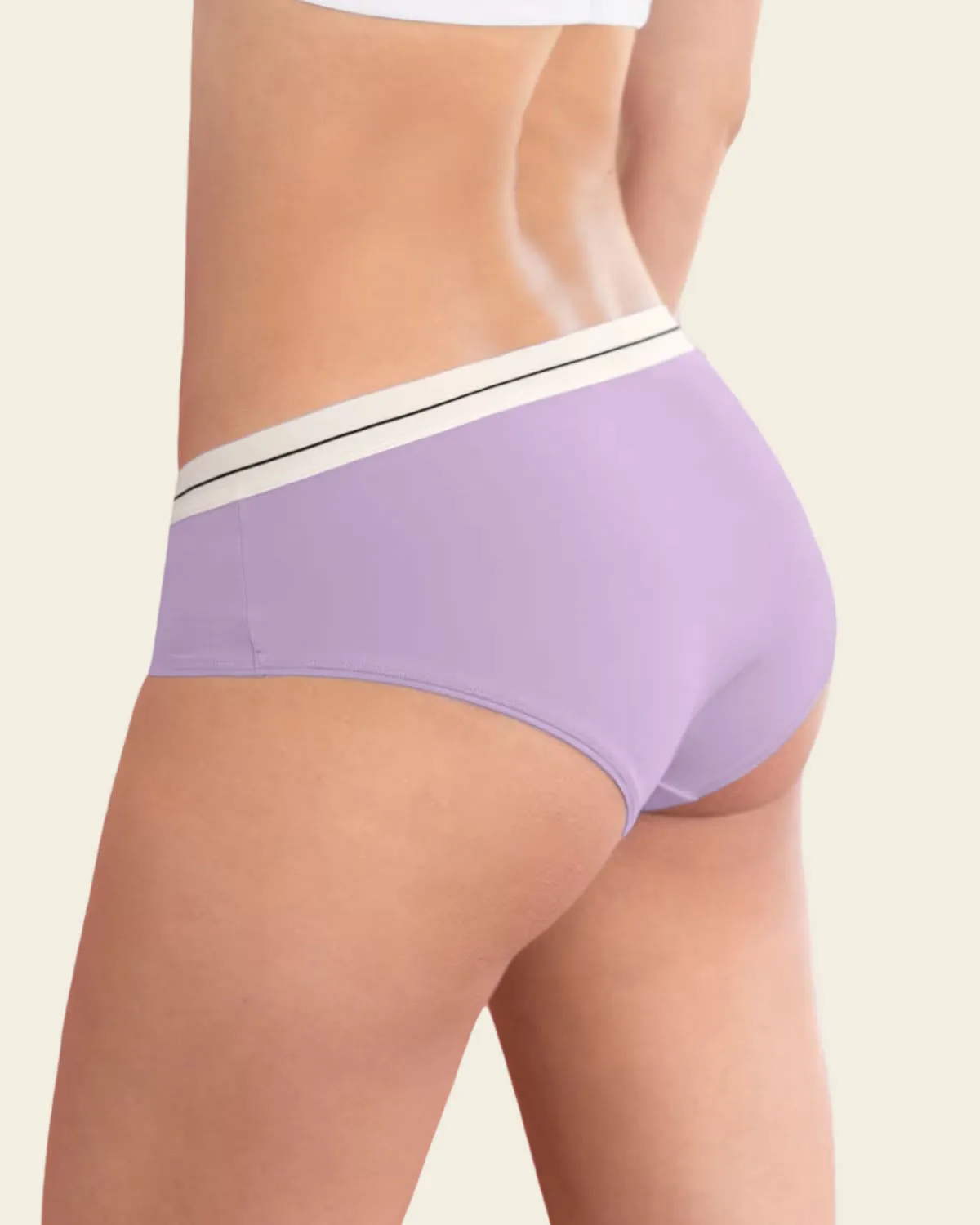 5-Pack Cotton Blend Hipster Panties