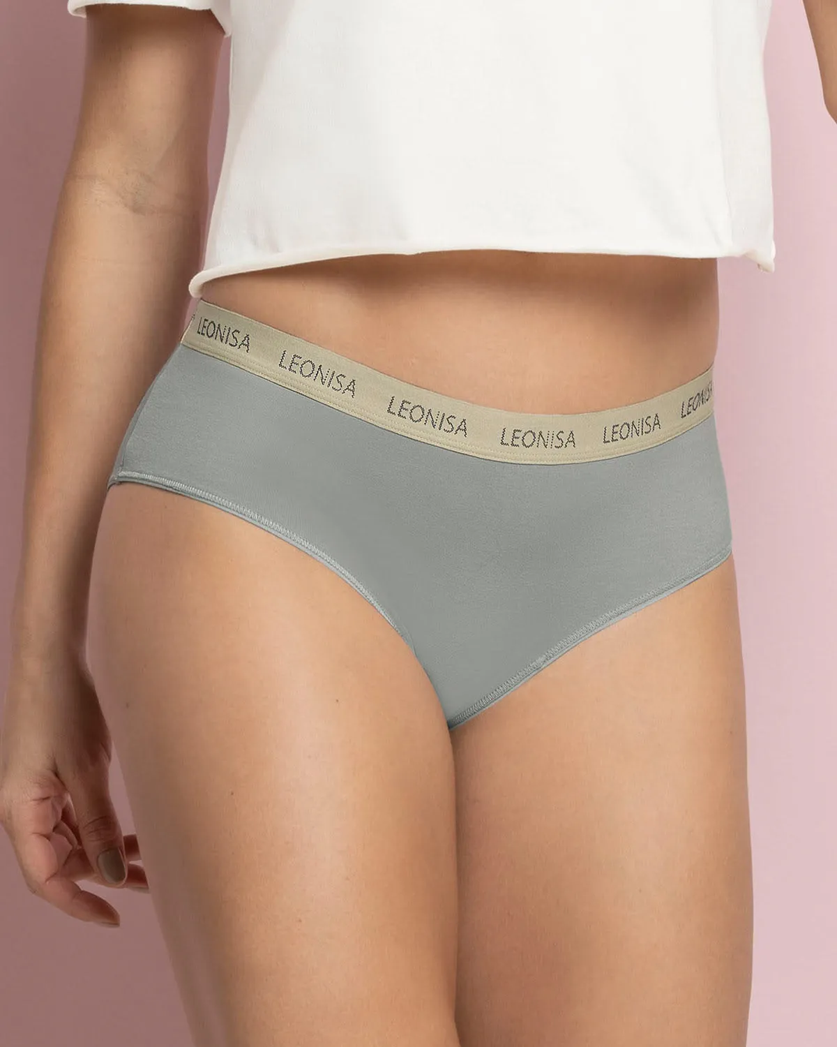 5-Pack Cotton Blend Hipster Panties