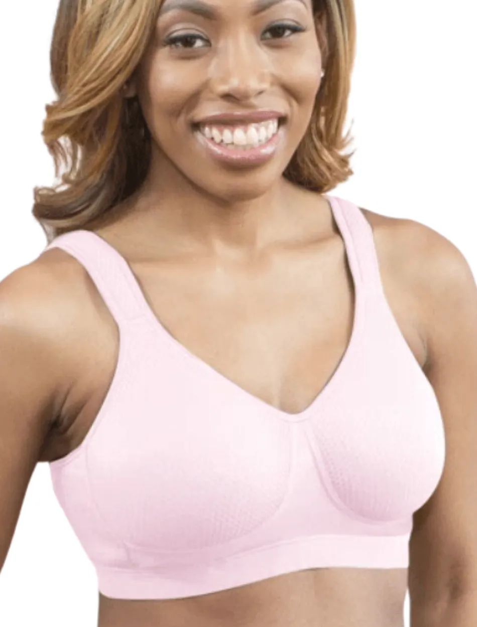 ABC American Breast Care Seamless Massage Bra, Pink | Pink Massage Bra ABC | Pink America Breast Care Massage Bra