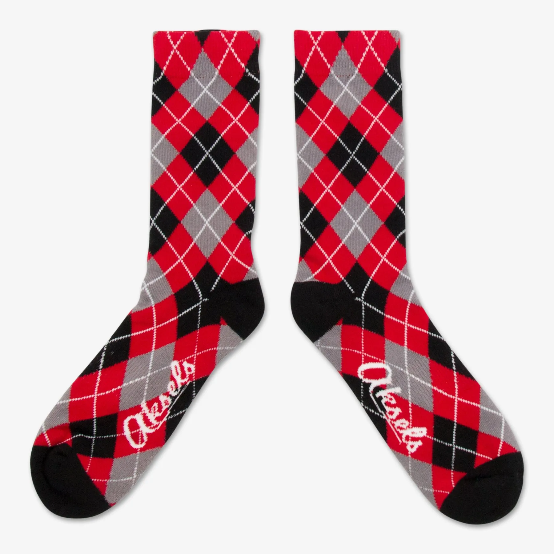 Aksels Argyle Men's & Women's Crew Socks