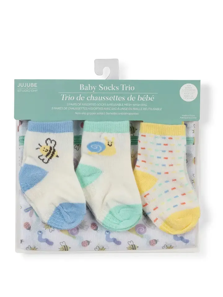 Baby Socks Trio Love Bug