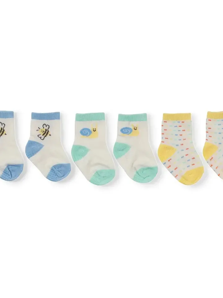 Baby Socks Trio Love Bug