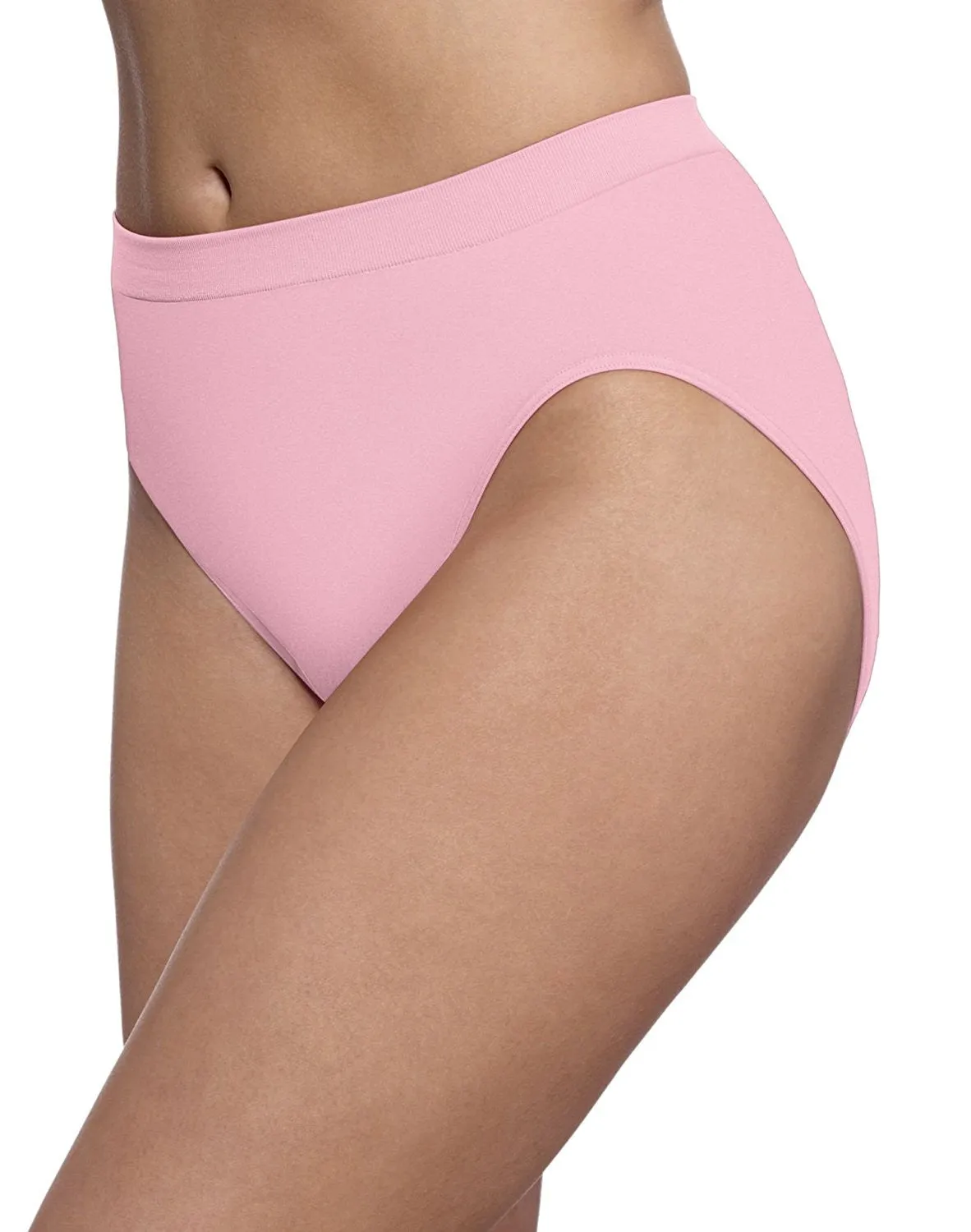 Bali Women's Comfort Revolution Seamless High-Cut Brief Panty (6 Pack)