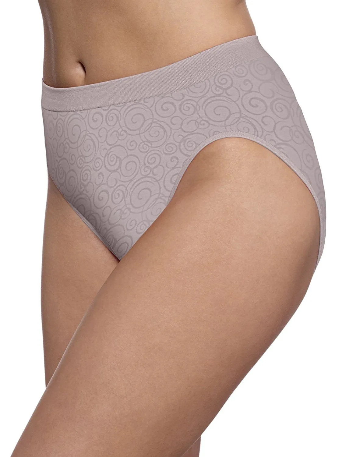 Bali Women's Comfort Revolution Seamless High-Cut Brief Panty (6 Pack)