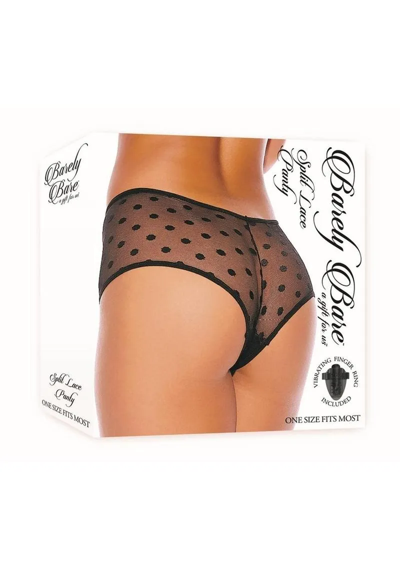 Barely Bare Split Lace Panty