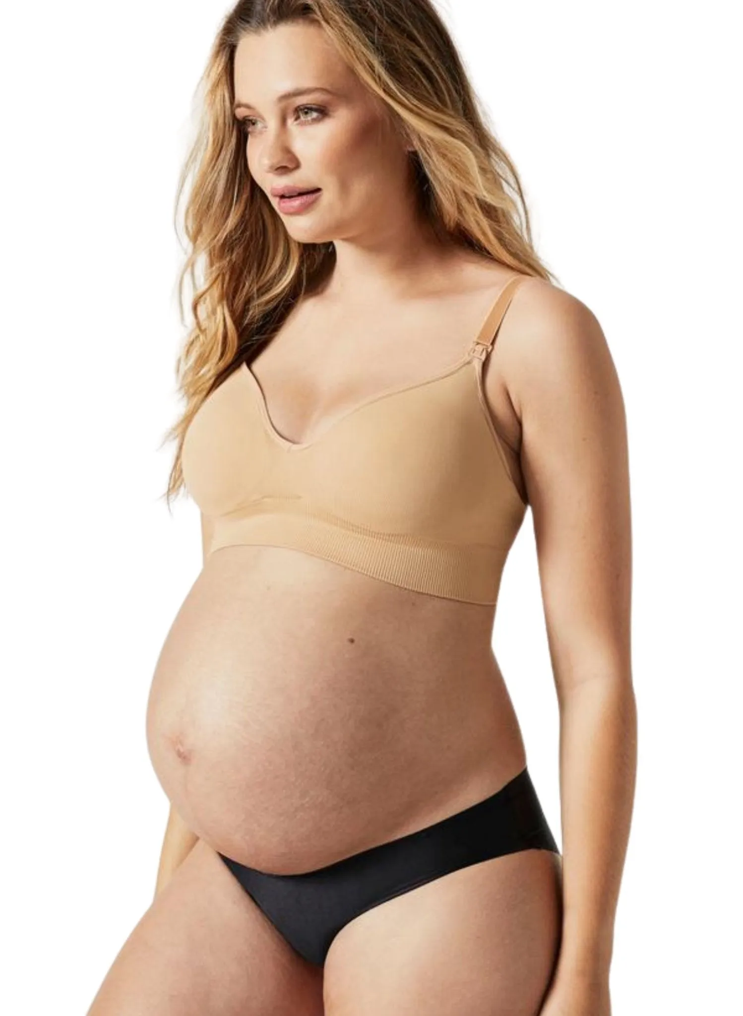 BLANQI Body Cooling Maternity & Nursing Bra - Nude