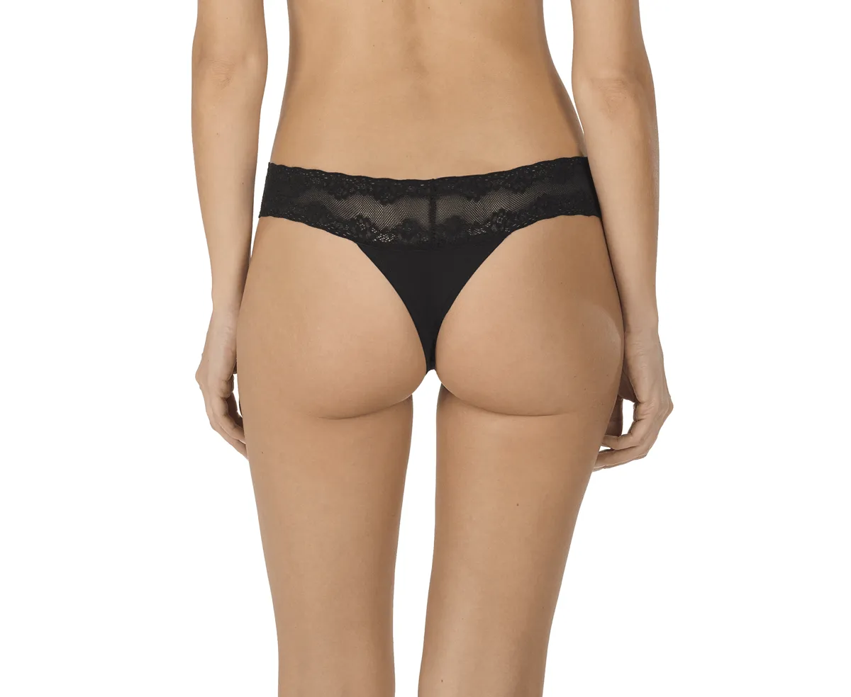 Bliss Perfection One Size Thong - Black