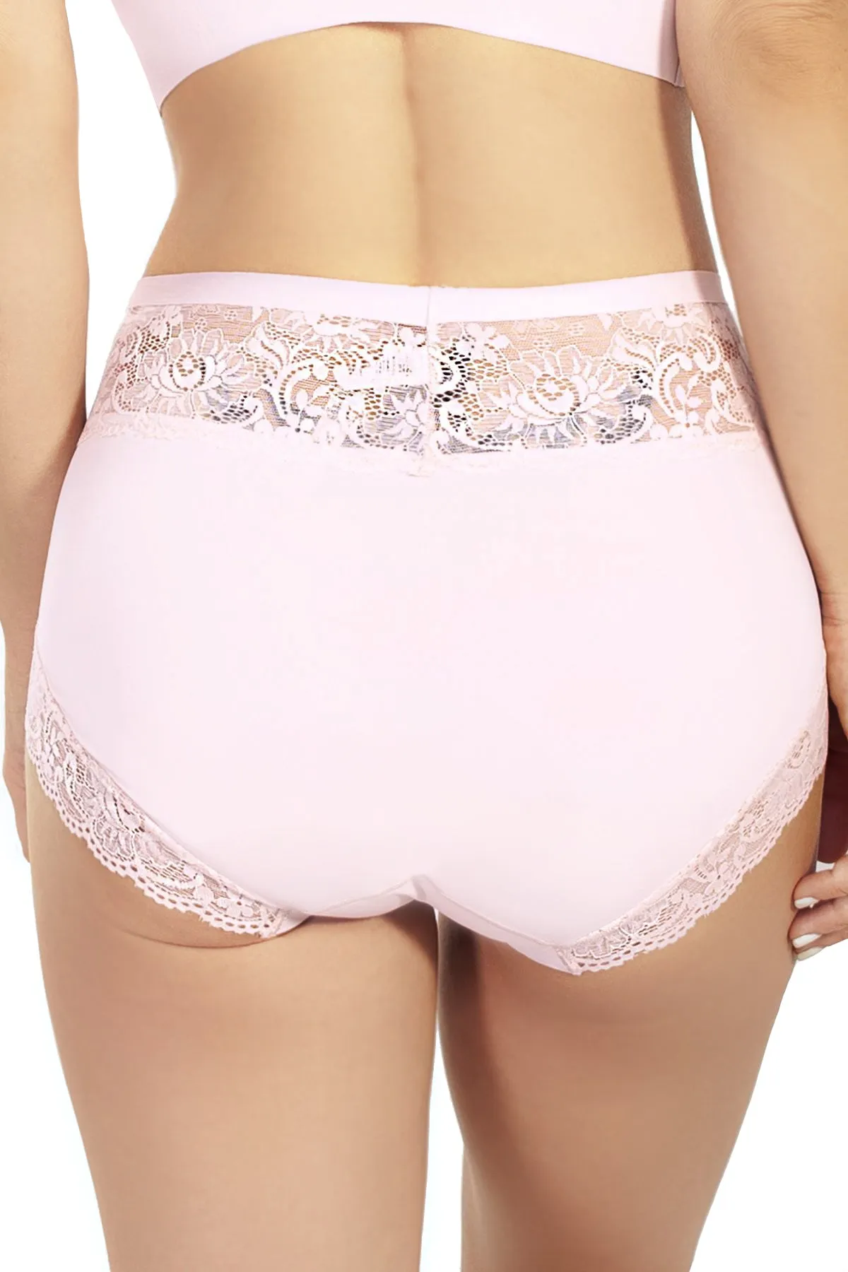 Body Brief with Lace Detail Panty