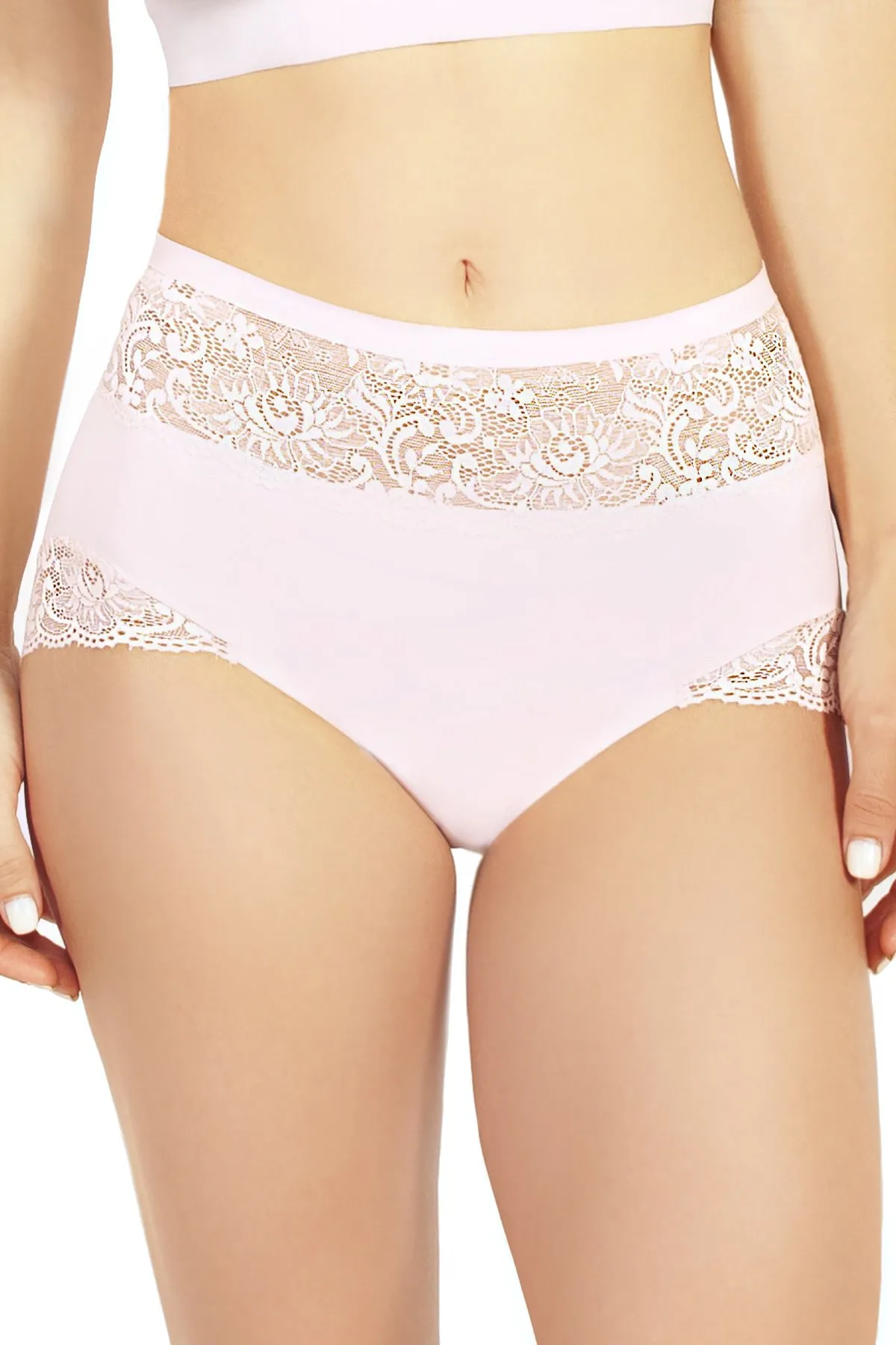 Body Brief with Lace Detail Panty