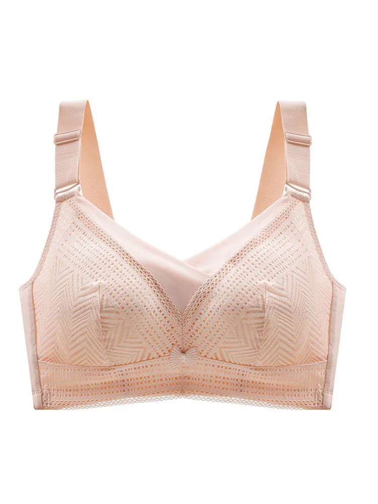 Breathable Thin Minimizer Wireless Bras