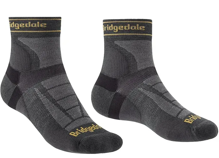 Bridgedale Men's Trail Run Ultra-Light Merino Crew Sock