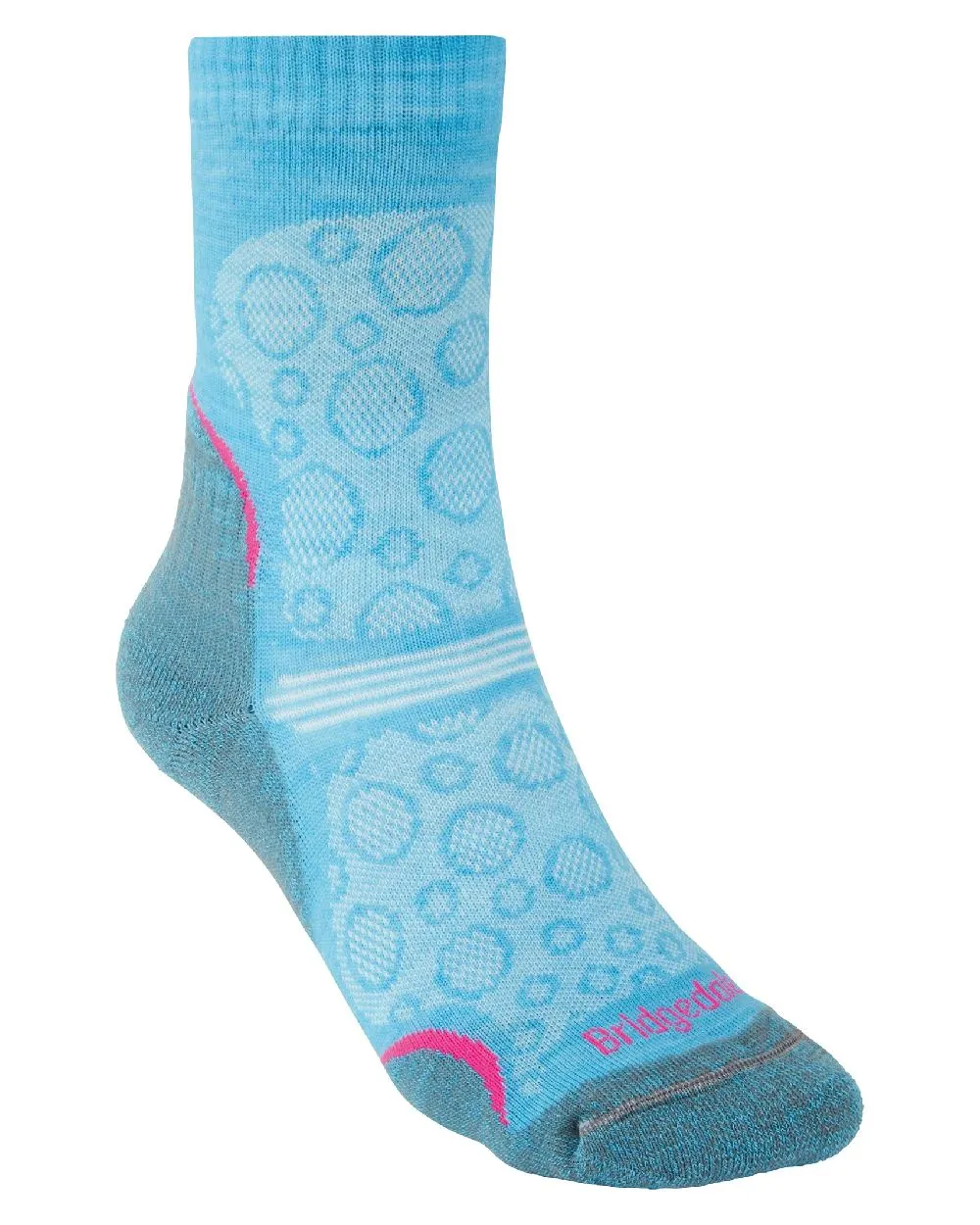 Bridgedale Womens Ultra Light Merino Performance 3/4 Crew Socks