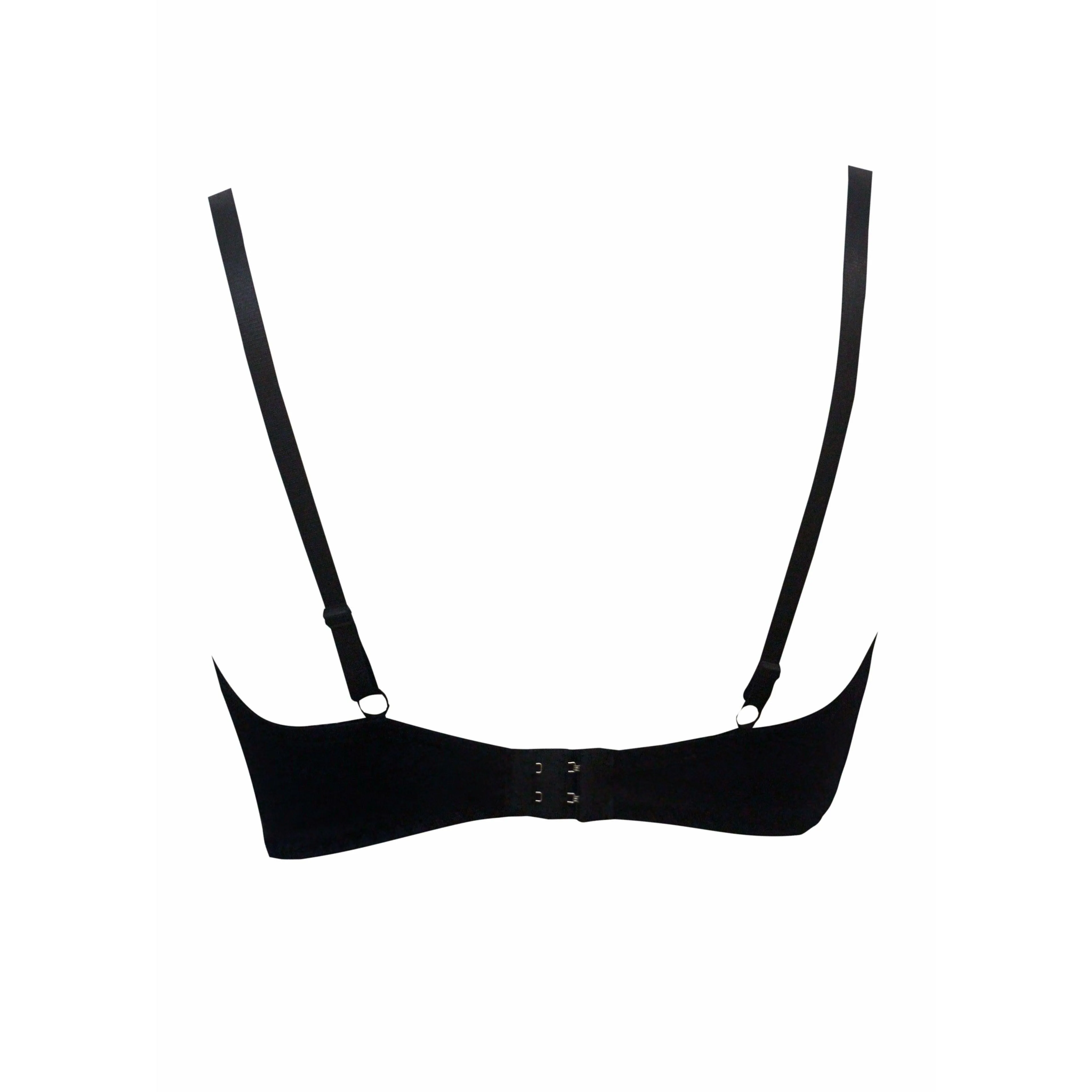 'BUY ONE GET ONE FREE' Black Freesia - Wired Non-Padded Bra