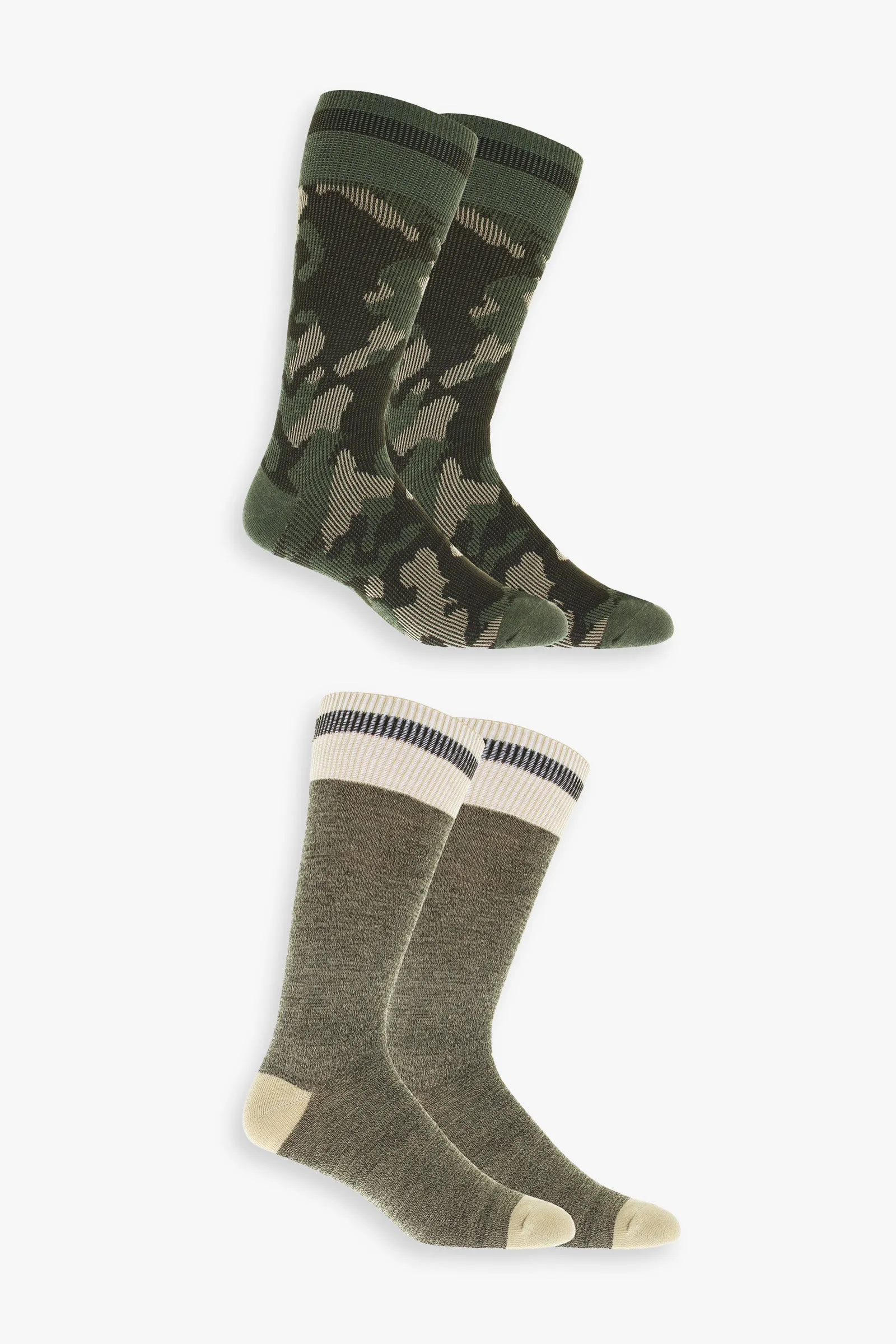 Camouflage Men's Winter Boot Socks