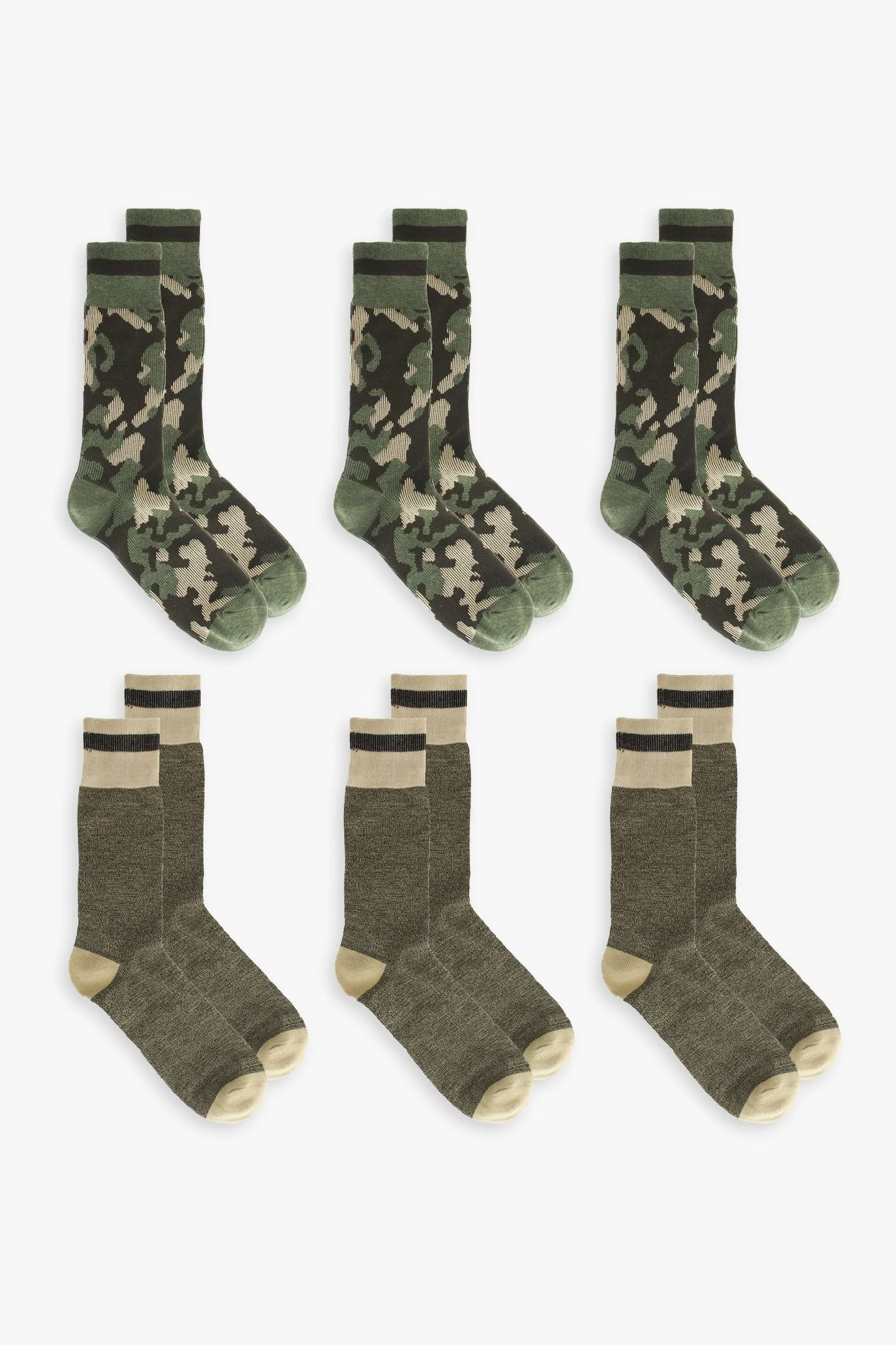 Camouflage Men's Winter Boot Socks