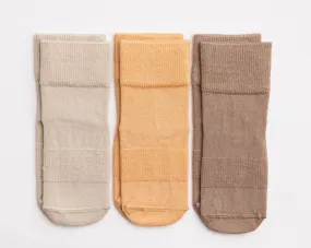 Caramel - Non-Slip Baby Socks