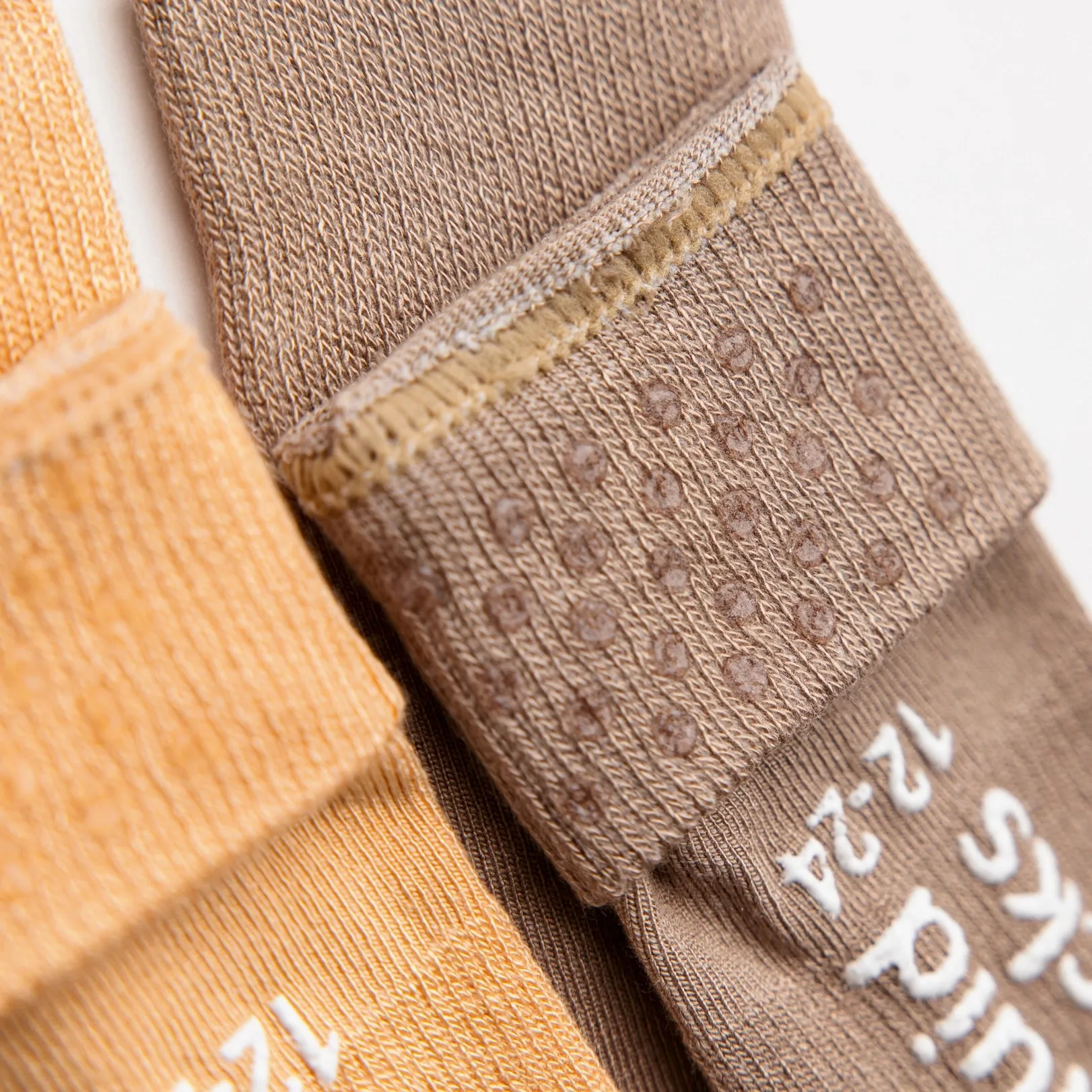 Caramel - Non-Slip Baby Socks