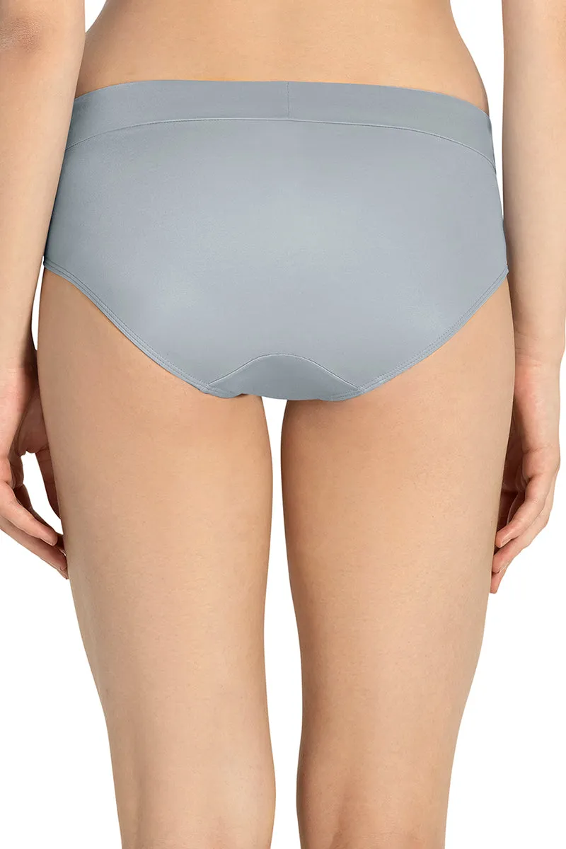 Cloudsoft Hipster Panty - Soft Gray