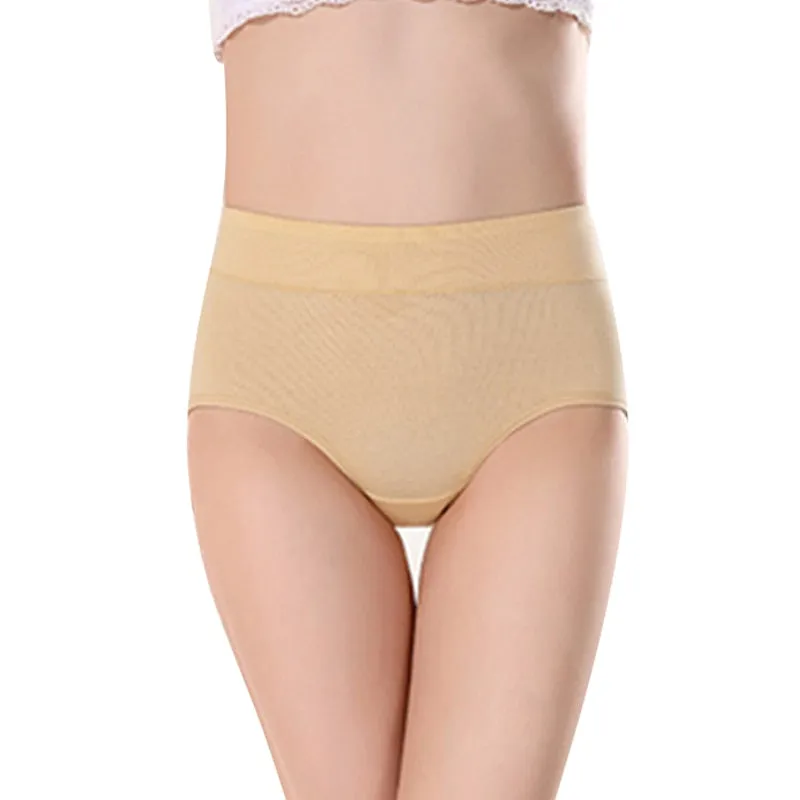 Comfortable Sexy Women's High Stretch Waist Cotton Briefs