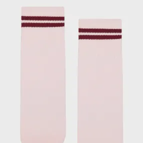 Crew Non Slip Grip Socks - Sweetheart Stripes