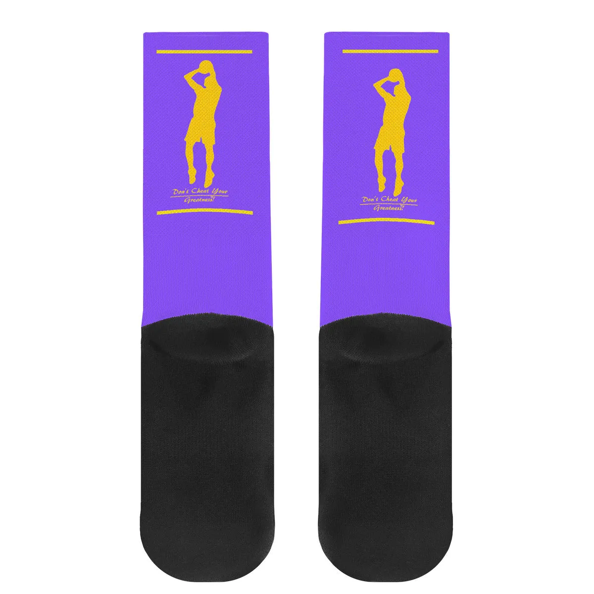 DCYG  Basketball Player Crew Socks