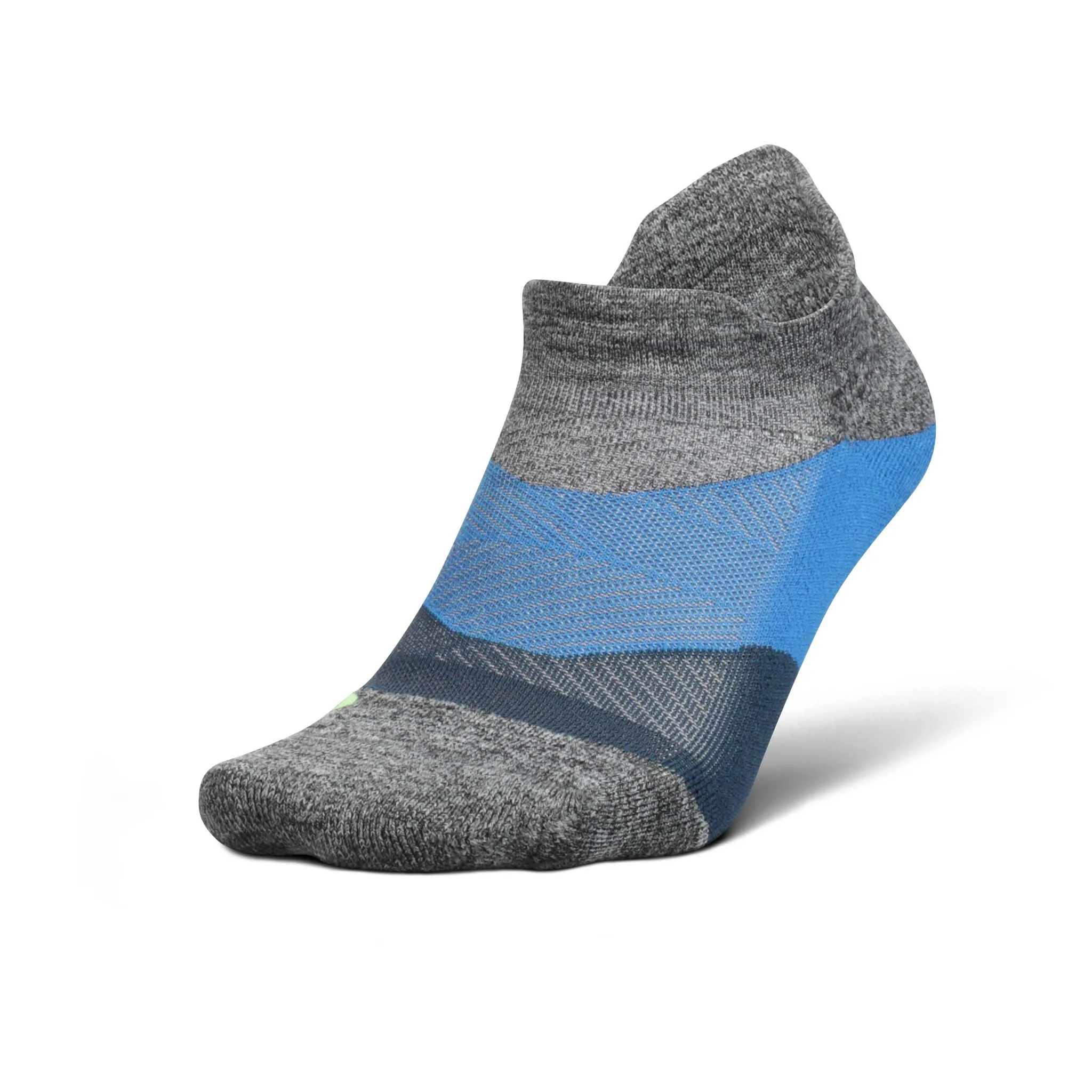 Feetures | Unisex Elite Light Cushion No Show Tab - Gravity Gray