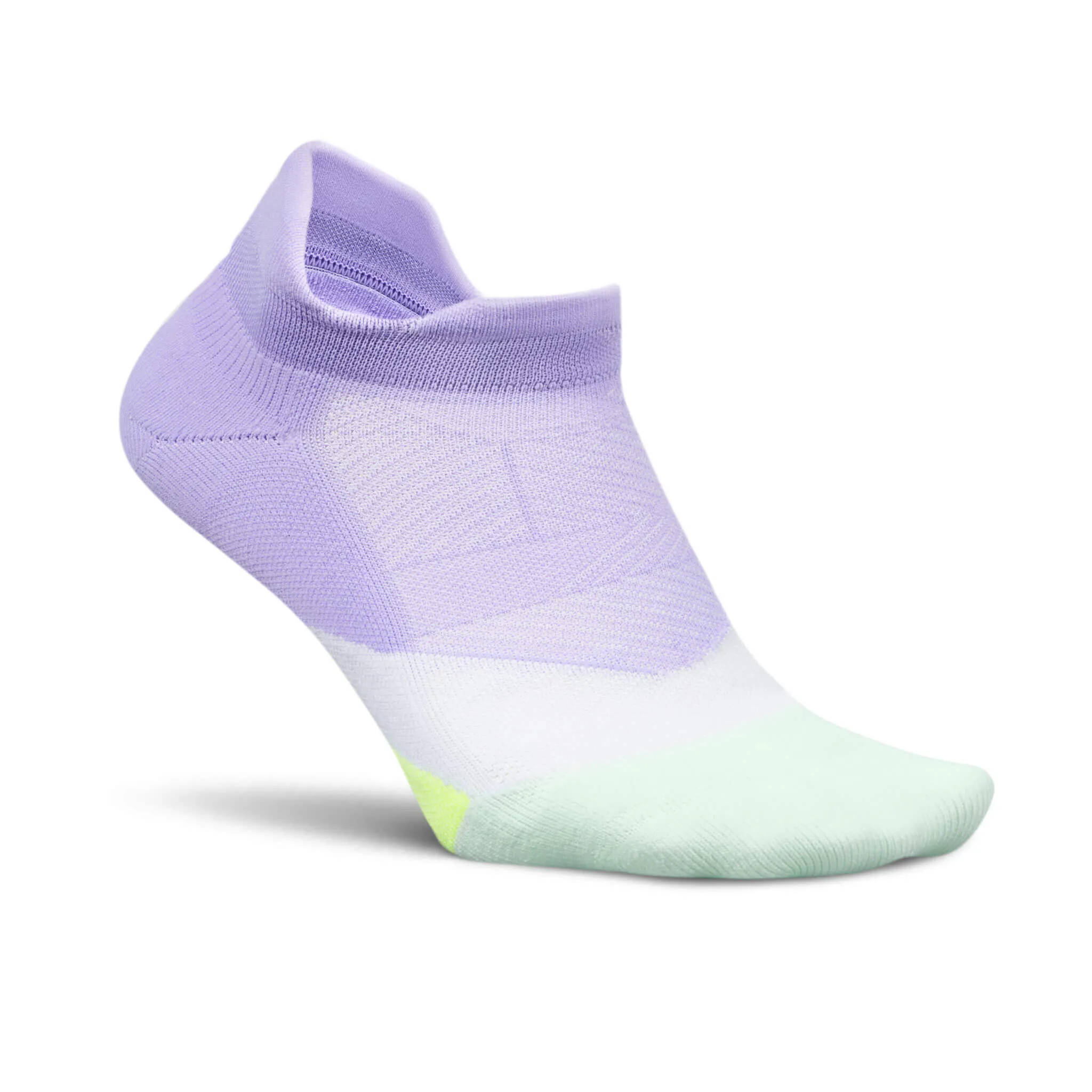 Feetures | Unisex Elite Light Cushion No Show Tab - Lavender Rush