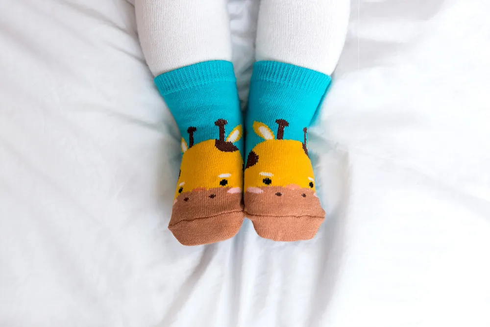 Giraffe Zoo Socks