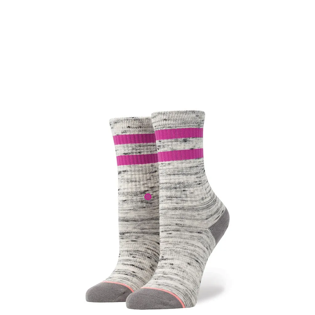 Girls Stripe Crew Socks