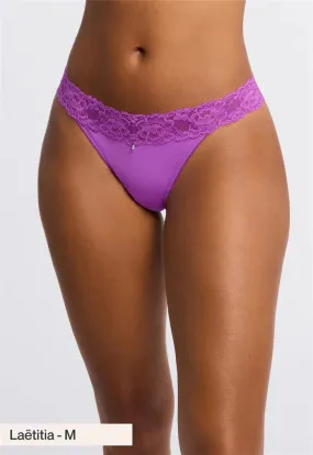 Halo Thong In Dahlia - Montelle