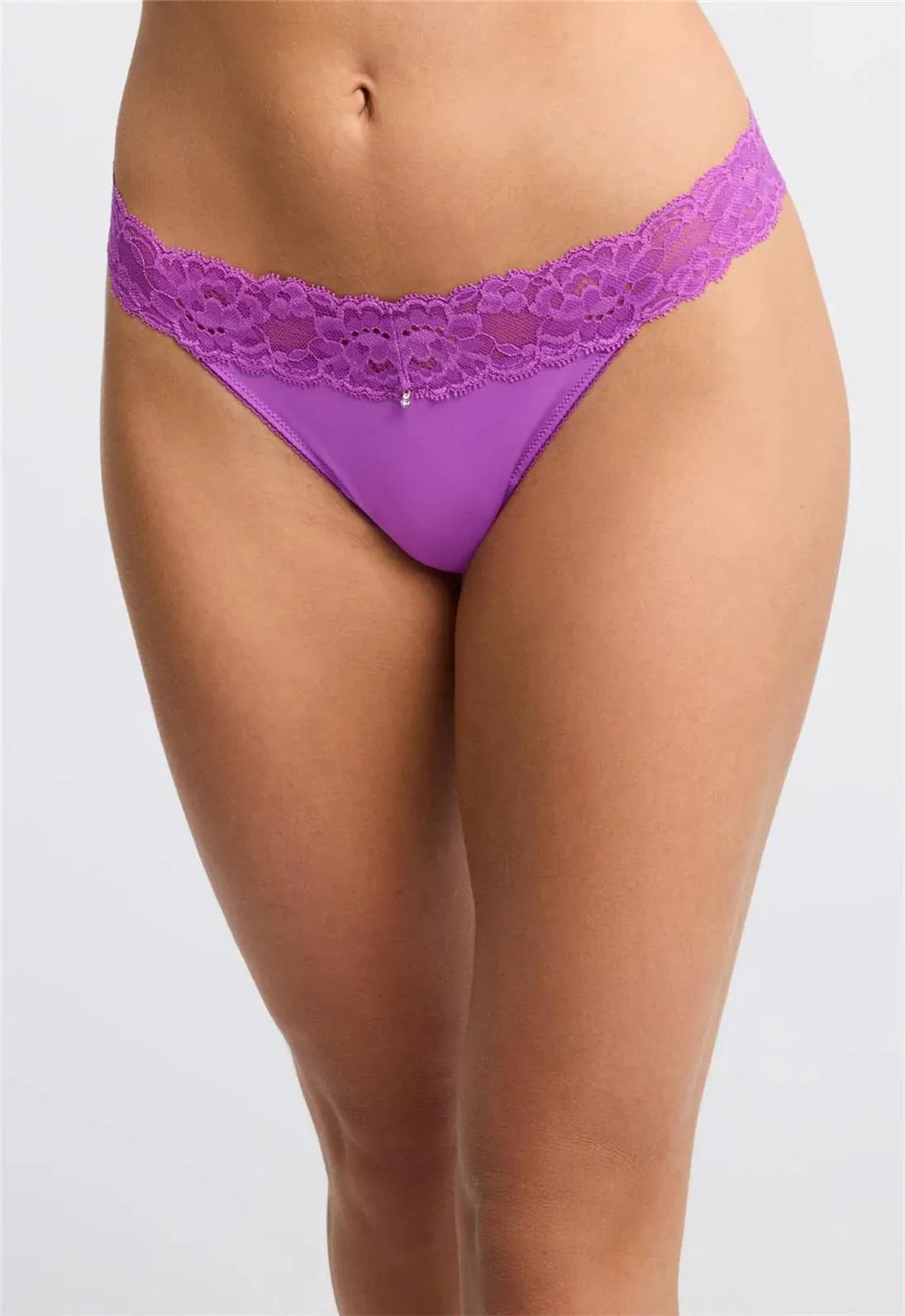 Halo Thong In Dahlia - Montelle