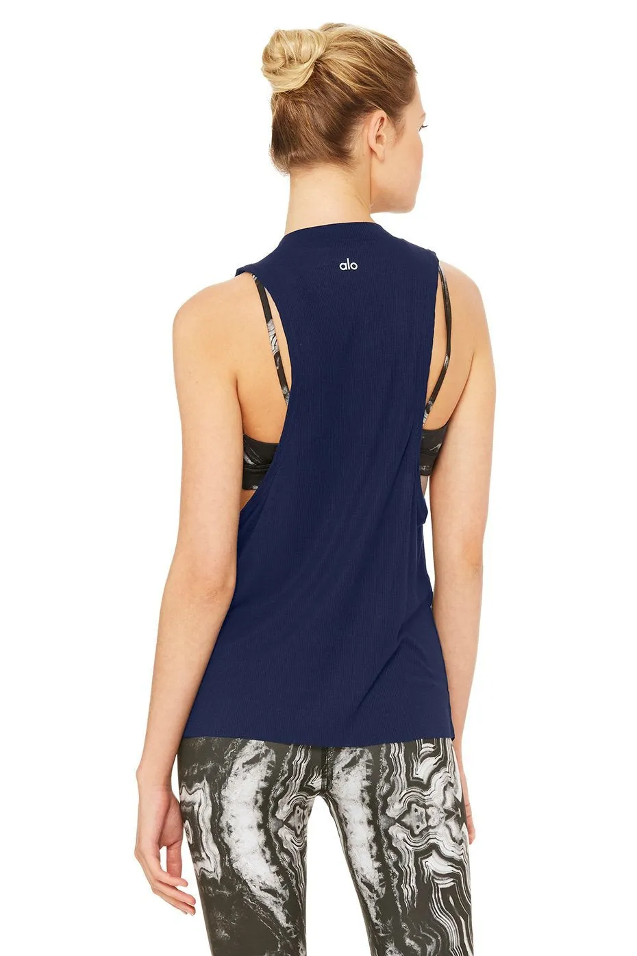 Heat-Wave Tank - Rich Navy