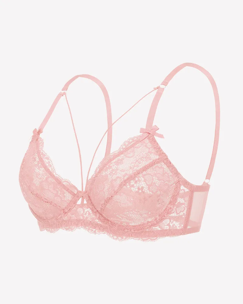 Lace Unlined Strappy Bras