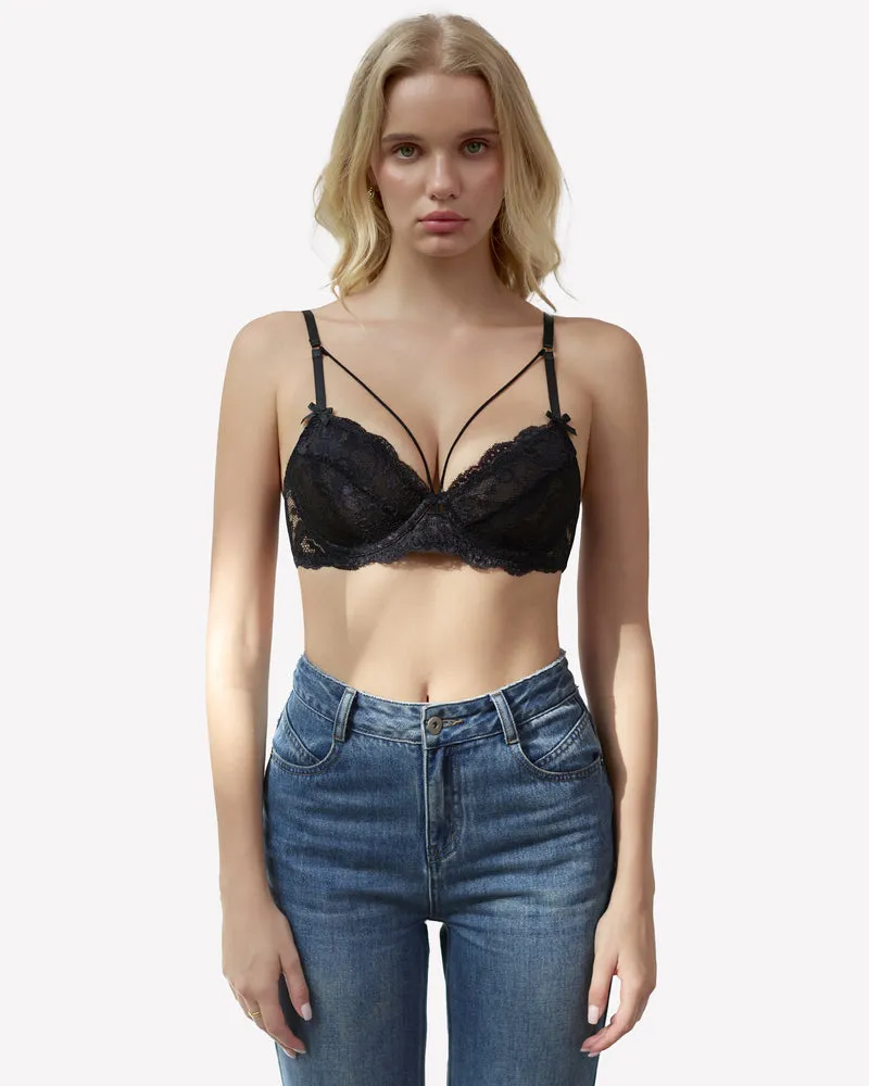 Lace Unlined Strappy Bras