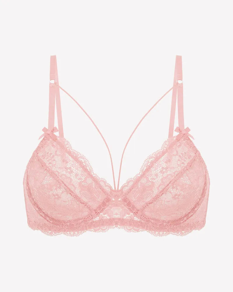 Lace Unlined Strappy Bras