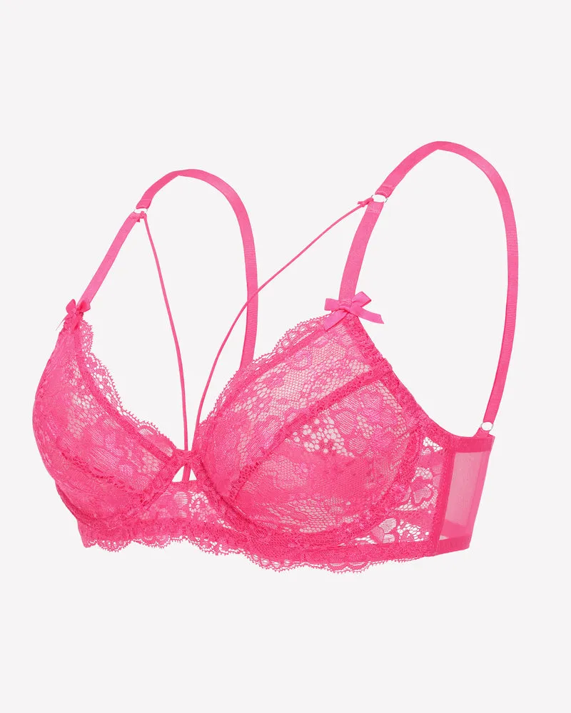 Lace Unlined Strappy Bras