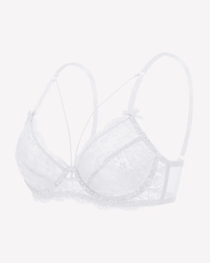 Lace Unlined Strappy Bras