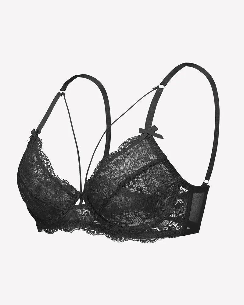 Lace Unlined Strappy Bras