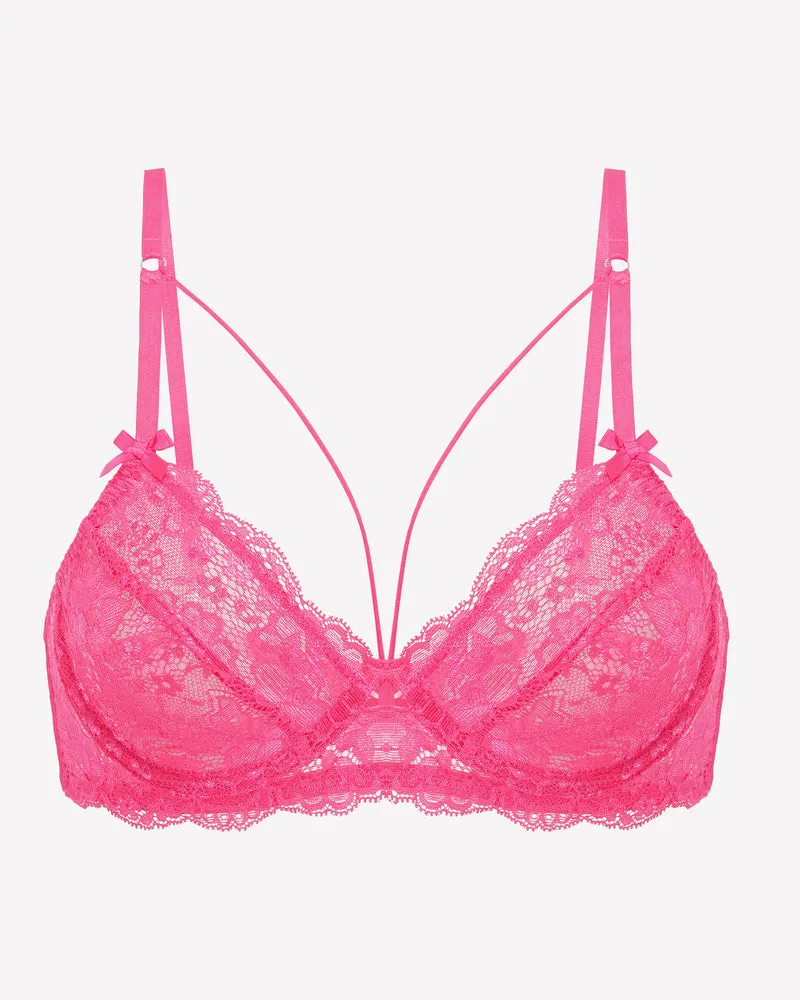 Lace Unlined Strappy Bras