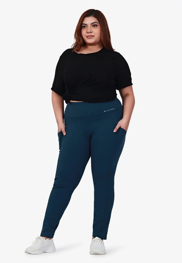 Living High-waisted Activewear Pocket Leggings - Black