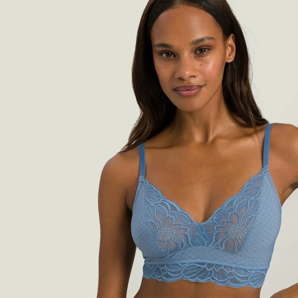 Marilyn Dusty Blue Soft Cup Bra