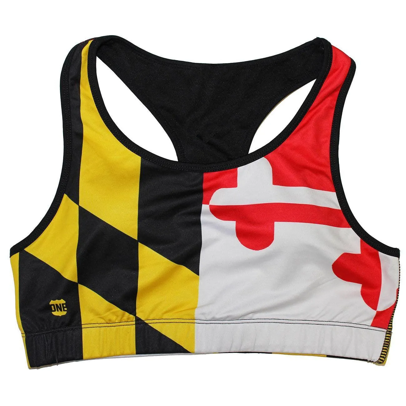 Maryland Full Flag / Sports Bra