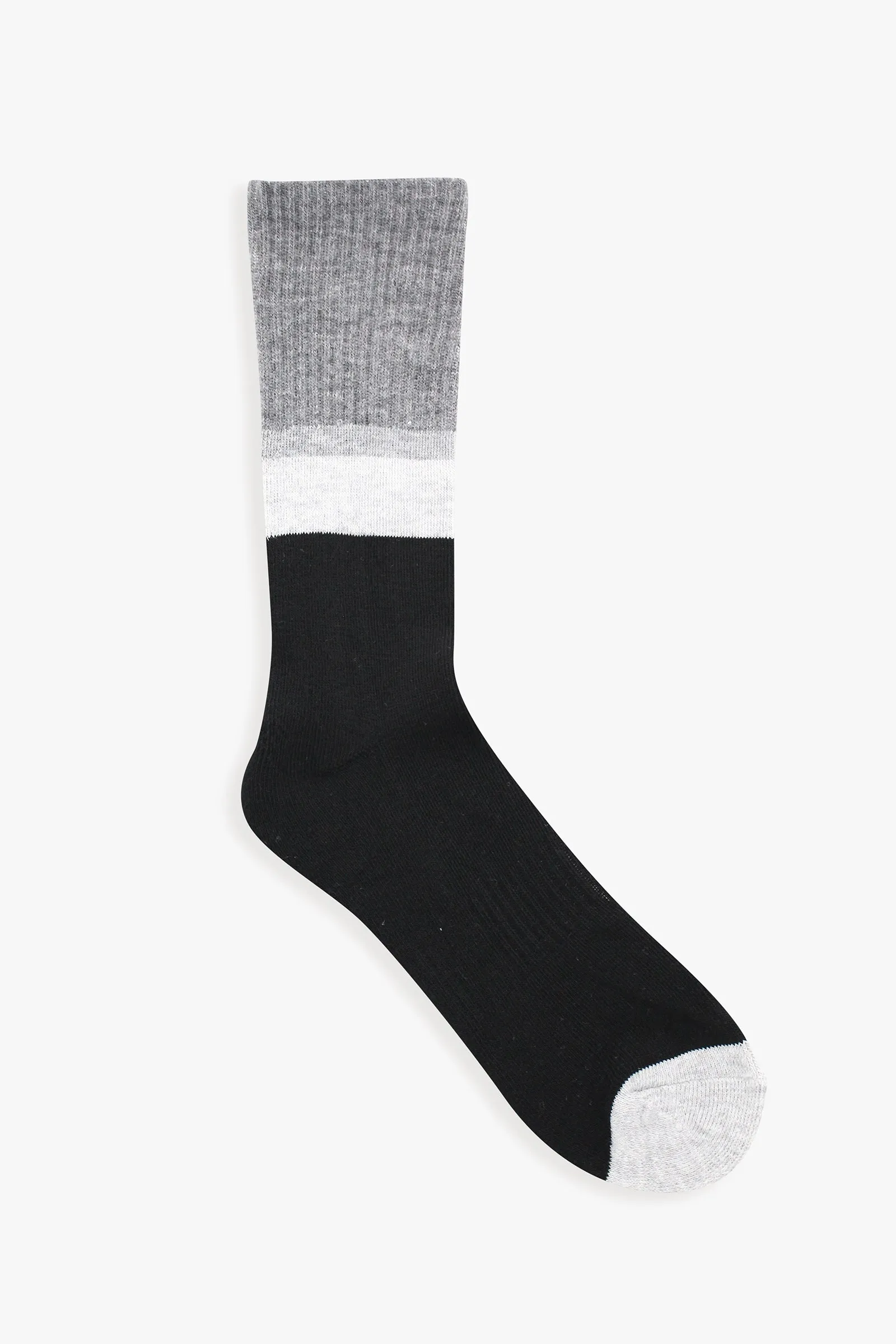 Mens Black 4-Pack Athletic Crew Socks