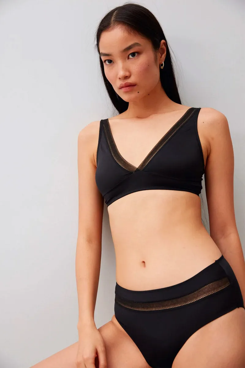 Nano Soft Cup Plunge Bra by Else