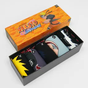 Naruto Gift Box 5 Pack of Sox