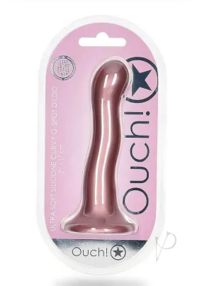 Ouch Ultra Soft Curvy Gspot Dildo 7 Ros