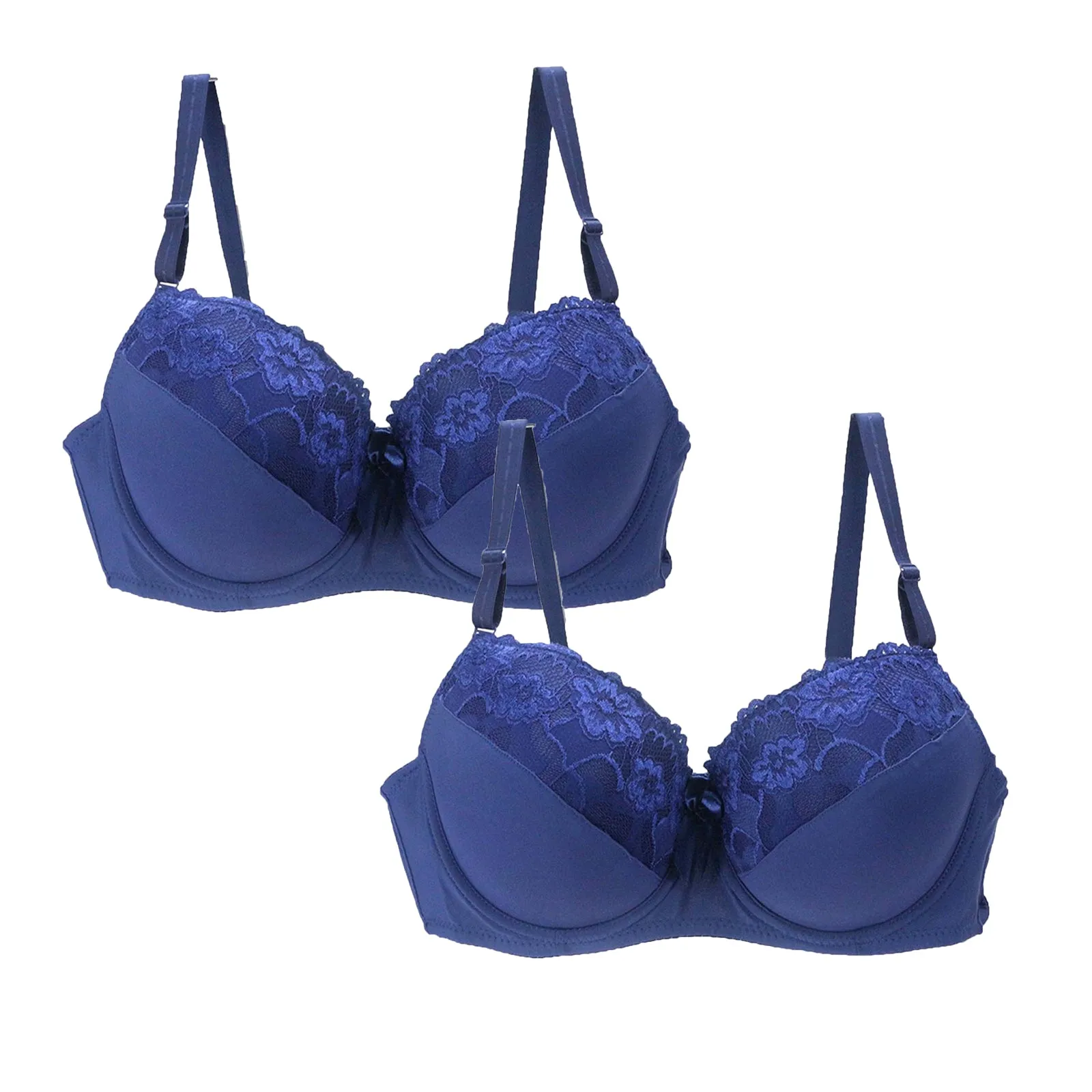 Pack of 2 Padded Bra for Women (32-50 Size)