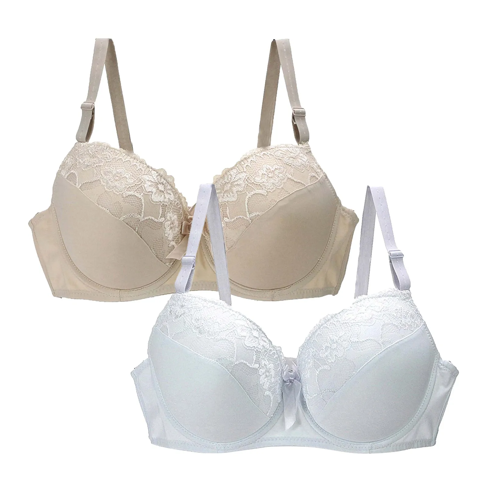 Pack of 2 Padded Bra for Women (32-50 Size)