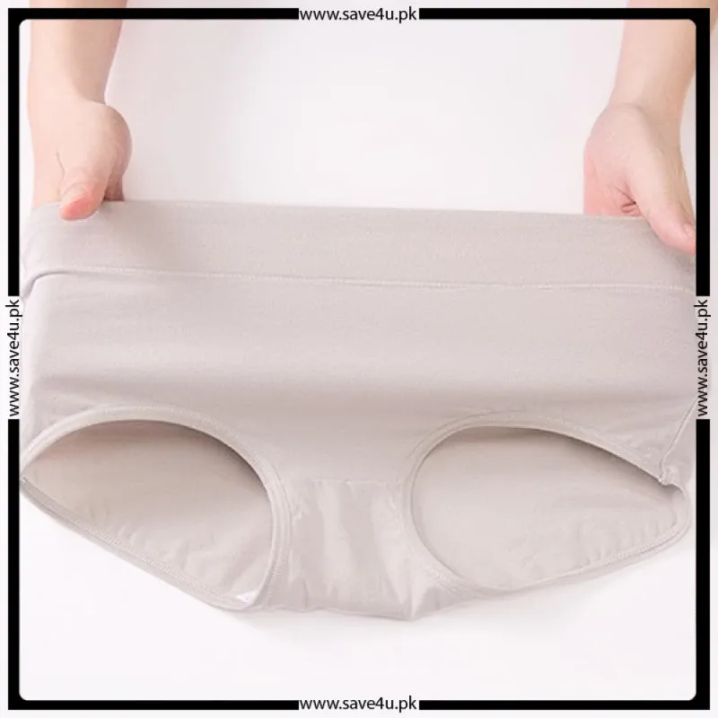 Pack of 4 Comfy Breif Soft Cotton Elegant Panties